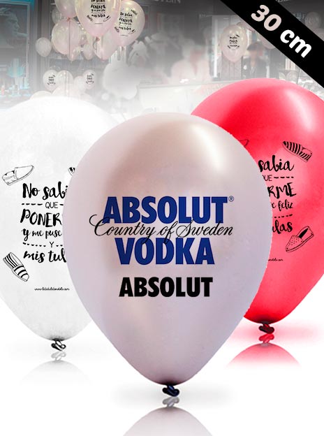 Globos Personalizados Metalizados 30 cm 12"