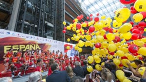 helio desechable 30 globos