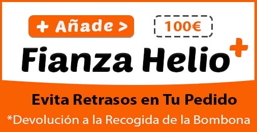 añade fianza para helio retornable globos