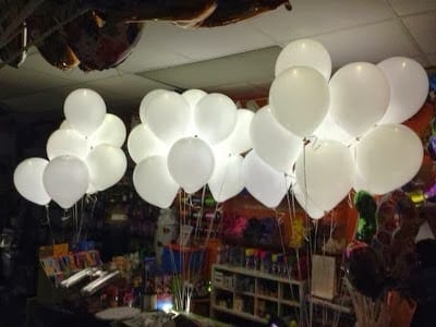 globos led iluminados