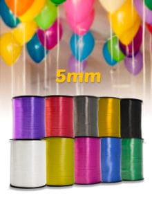 Cinta para atar Globos 5 mm