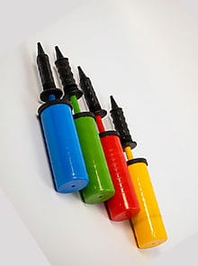 infladores manuales para globos de latex