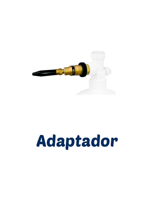 Adaptador para Botellas de Helio Retornables