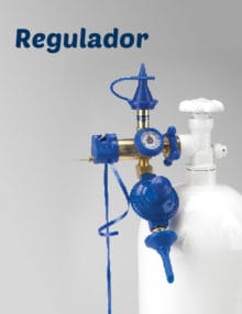 Regulador Bombonas de Helio Alta Precisión plus