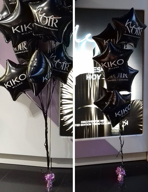 globos de helio personalizados estrella