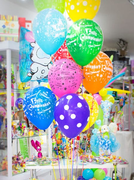 globos feliz cumpleñaos