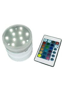 Luz led con mando