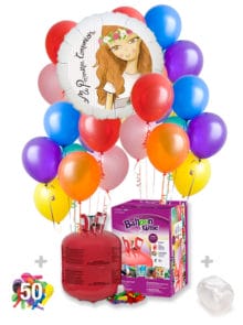 Packs Comunion Globos de Helio Personalizados