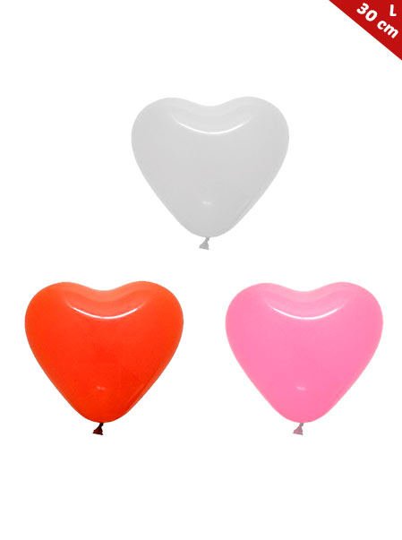 Globos Corazón Personalizados Latex 30 cm